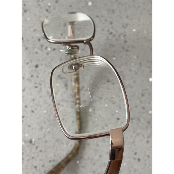 RAY BAN RB8615 1033 TITANIUM H Eyeglasses Frames ONLY 54-18-140 Brown Marble - Picture 11 of 13